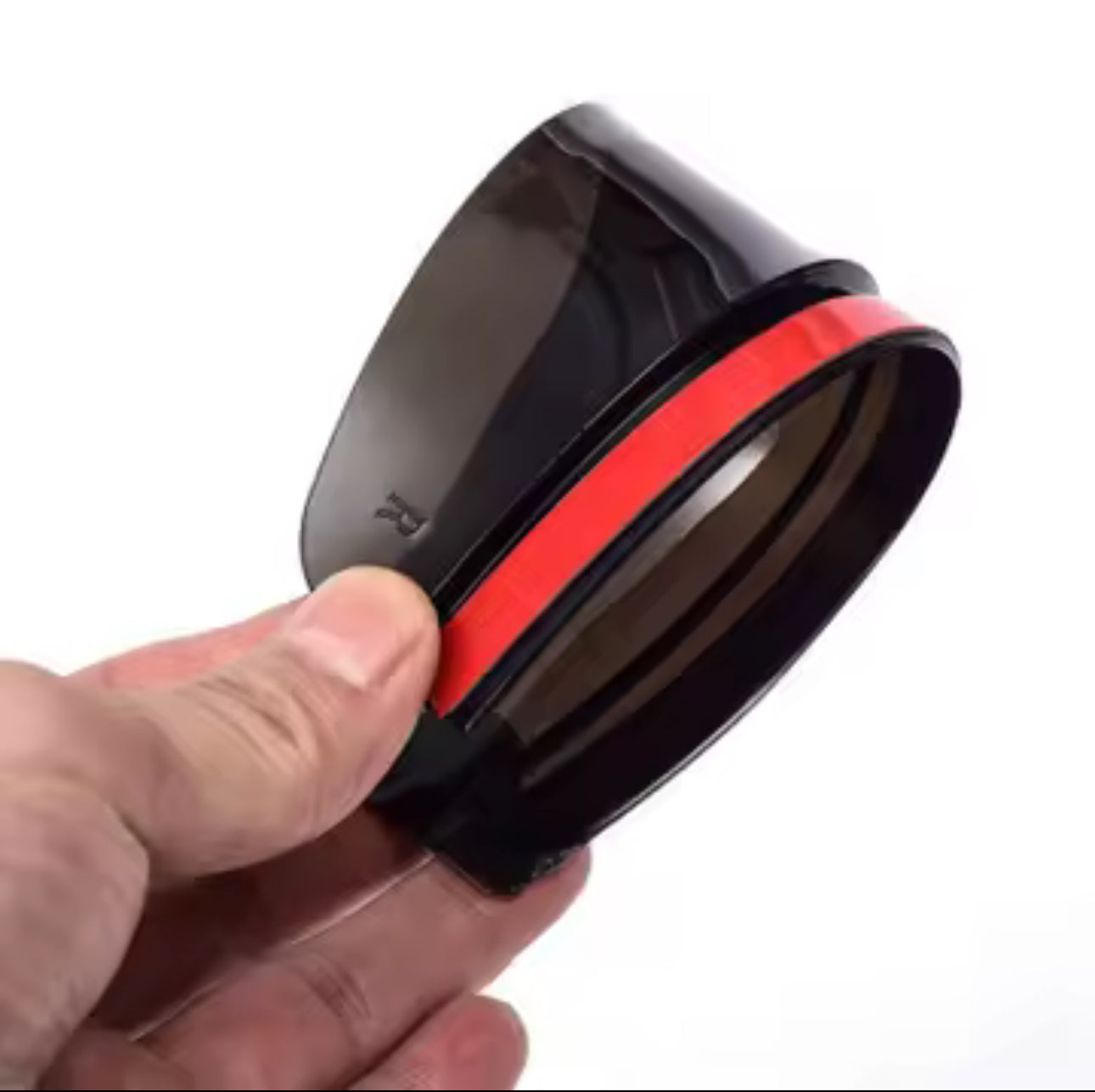 2 pezzi in fibra di carbonio per specchietto retrovisore auto protezione antipioggia per sopracciglia flessibile per specchietto retrovisore auto protezione antipioggia per sopracciglia copertura antipioggia
